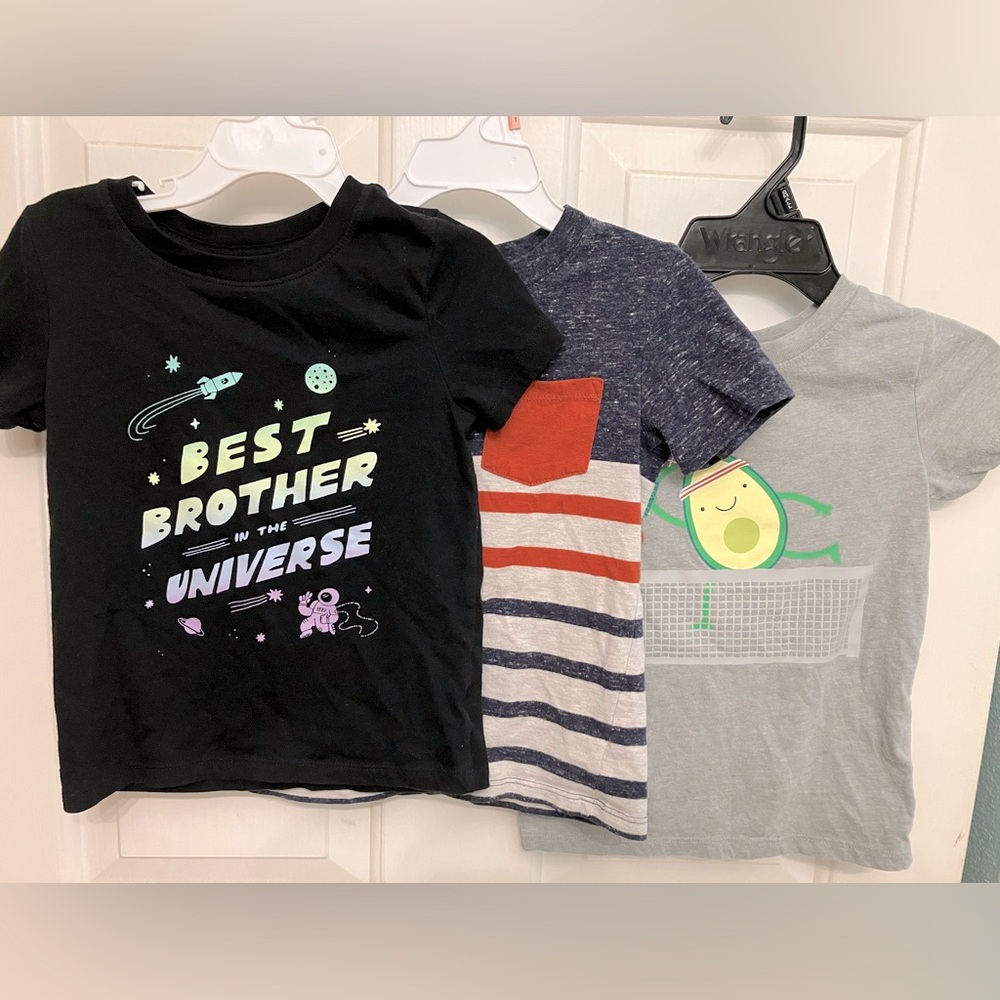 Set of boys 3T T-shirts, Cat & Jack. From Target.